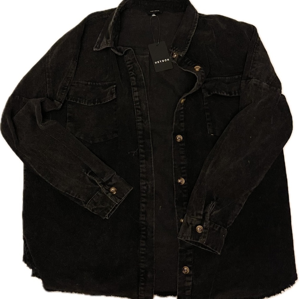 HEYSON NWT CORDUROY SHACKET